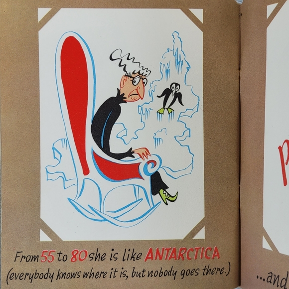 1940s Naughty Multi-Page Birthday Card - A Nova Laugh - Made In USA - Funny - ! - Picture 7 of 11